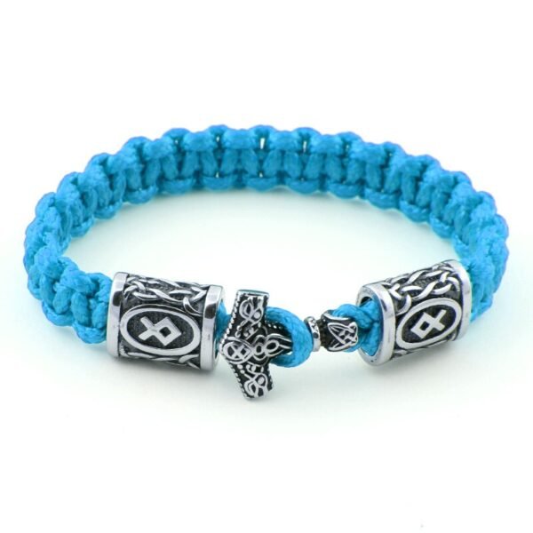 Magicun Viking~1pcs thor's hammer mjolnir bracelet viking scandinavian norse viking bracelet Men gift