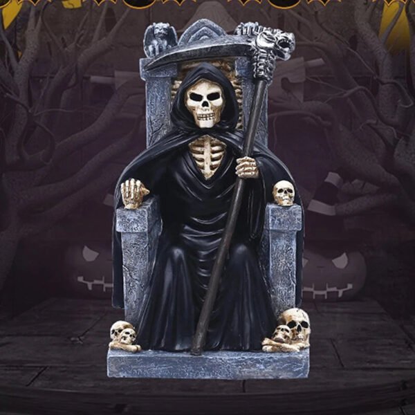 Grim Reaper Throne Figurine