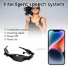 5.0 Smart Bluetooth Audio Glasses Outdoor Sports Cycling Surround Sound Headphones Listen to Music Call Polarized Sunglasses