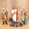 Nativity Scene Christmas Resin Figurines Of Holy Family Classic Christmas Nativity Figurine Set Collection Gifts Party Supplies