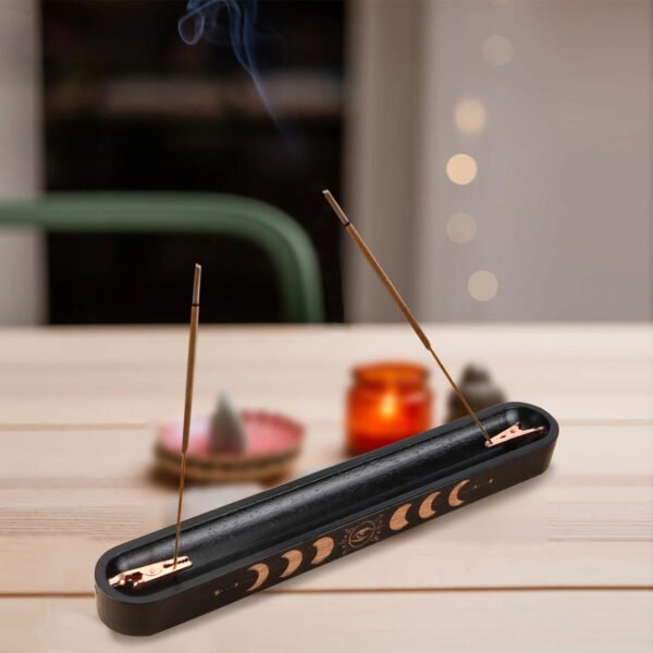 Wooden incense rack. Used for home decoration. Meditation Yoga