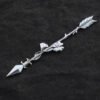 16cm Witch skull Hair Stick sword woman hair stick Hairpin Amulet Spirit Hair Jewelry For Women