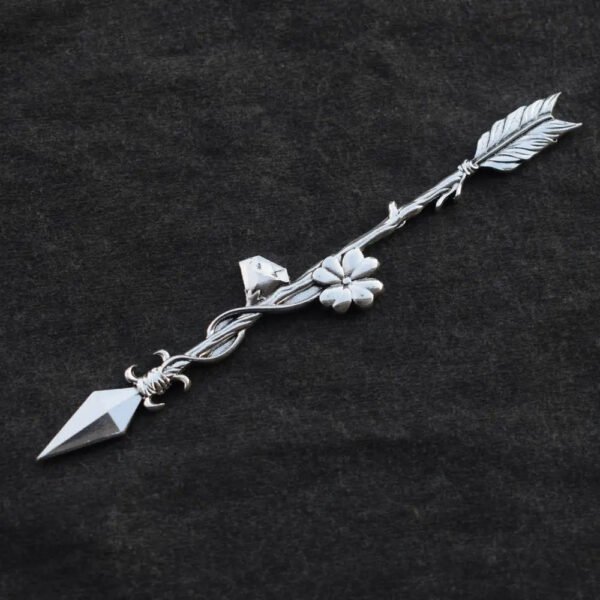 16cm Witch skull Hair Stick sword woman hair stick Hairpin Amulet Spirit Hair Jewelry For Women