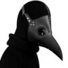 PU Steampunk Bird Plague Doctor Mask Long Nose Beak Mask Retro Cosplay Masks Party Carnival Costume Props Accessories