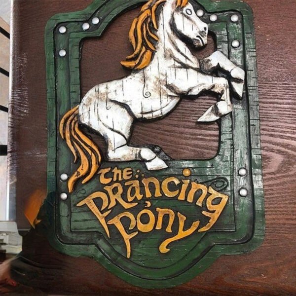 Handmade Horse and Dragon Wall Hanging Sign