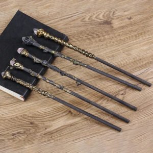 Crystal Magic Witch Wands Pagan Wizard Natural Raw Stones Quartz Power Mineral Witchcraft Wicca Altar Pendulum Home Decoration