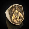 Anubis Egyptian Ring