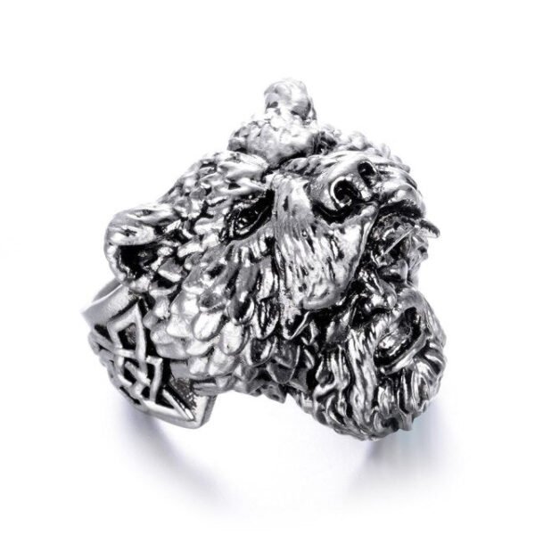 Viking Bear Man Ring