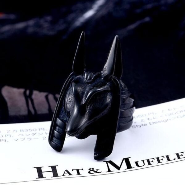 Egypt 7 / Black Anubis' Ring Ancient Treasures Ancientreasures Viking Odin Thor Mjolnir Celtic Ancient Egypt Norse Norse Mythology