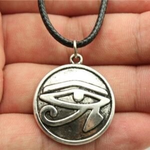 Egypt Eye of Horus - Circled Pendant Ancient Treasures Ancientreasures Viking Odin Thor Mjolnir Celtic Ancient Egypt Norse Norse Mythology