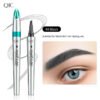 4 Point Eyebrow Pencil Waterproof Liquid Eyebrow Pen Makeup Long Lasting 4 Fork Tip Brow Pen Cosmetic Microblade Brow Pencil NEW