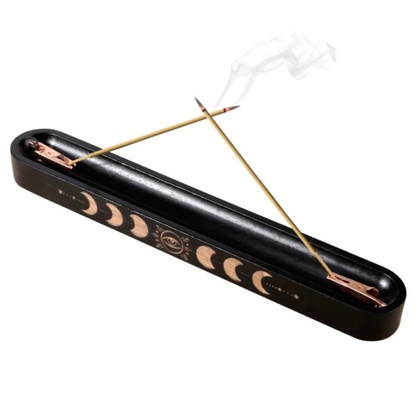 Wooden incense rack. Used for home decoration. Meditation Yoga