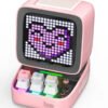 Ditoo Pixel Art Bluetooth Speaker Wireless 15W Output Power Gaming Room Setup with 16X16 LED App Controlled Front Screen
