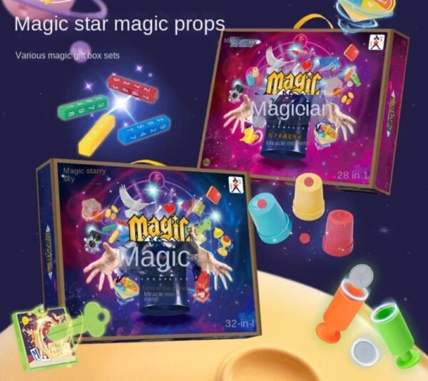Enchanting Adventures: Beginner's Magic Kit - Unleash the Mystery with Exciting Tricks, Perfect for Boys' Birthday Gifts