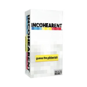 Incohearent - the Ultimate Guess the Gibberish Adult Party Game
