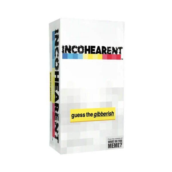 Incohearent - the Ultimate Guess the Gibberish Adult Party Game