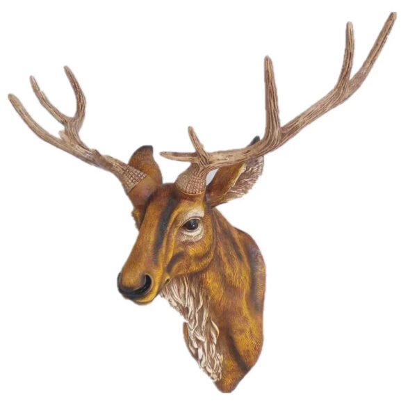 Rustic Farmhouse Decor: Faux Deer Head