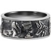 Egyptian Gods Horus Anubis Pharaoh Totem Ring