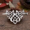 Hair Clips and Pins Platinum Celtic Crown Hairpins Ancient Treasures Ancientreasures Viking Odin Thor Mjolnir Celtic Ancient Egypt Norse Norse Mythology