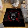 Pangan Wicca Vikings Pattern Floor Mats Soft Rug Area Carpet Living Room Carpet Bedroom Geometric Carpet Non-Slip Mat
