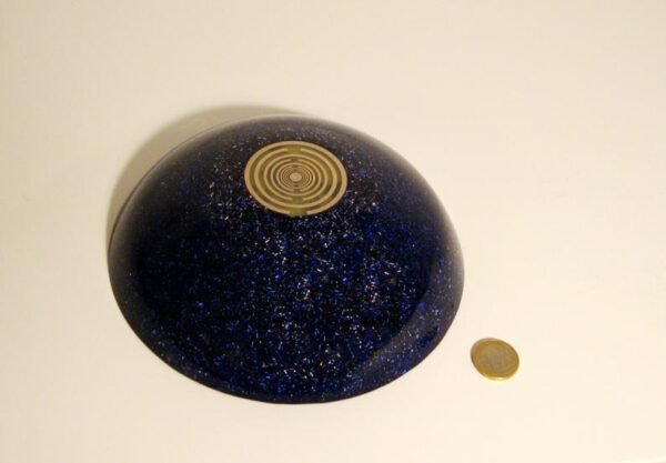 Orgone Energy~Orgone orgonite® large dome, hemisphere, blue sky, Universe, Galaxy, Cosmos, with 2 Golden Ratio Antennas MWO by Lakhovsky - EMF Protection