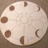 Crystal Grid~Moon Phase Sun Crystal Grid - Altar Decoration