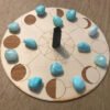 Crystal Grid~Moon Phase Sun Crystal Grid - Altar Decoration
