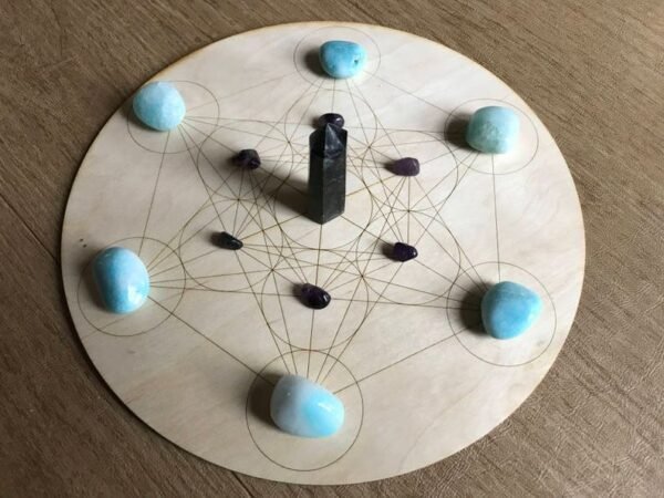 Crystal Grid~Metatron's Cube Crystal Grid - Altar Decoration