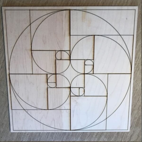 Crystal Grid~Golden Ratio Crystal Grid - Fibonacci Crystal Grid - Altar Decoration