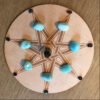 Crystal Grid~Faery Star Crystal Grid - Seven Pointed Septagram Crystal Grid - Altar Decoration