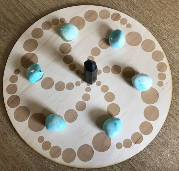 Crystal Grid~Crop Circle Crystal Grid - Altar Decoration