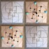 Crystal Grid~Golden Ratio Crystal Grid - Fibonacci Crystal Grid - Altar Decoration