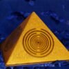 Orgone Pyramid Orgone Energy~Orgone orgonite® giant all-powerful golden pyramid, Orgone Generator, 5 MWO Lakhovsky, Golden Ratio Antenna, abundance, welfare, prosperity