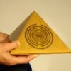 Orgone Pyramid Orgone Energy~Orgone orgonite® giant all-powerful golden pyramid, Orgone Generator, 5 MWO Lakhovsky, Golden Ratio Antenna, abundance, welfare, prosperity