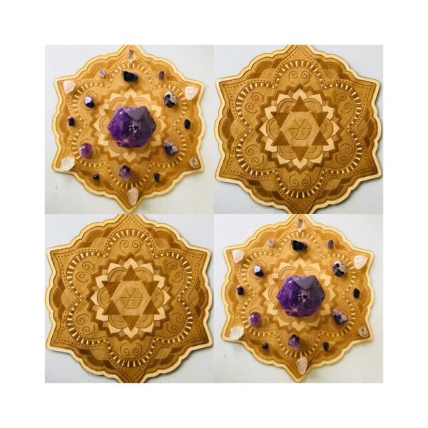 Crystal Grid~Mandala Crystal Grid #11 - Altar Decoration