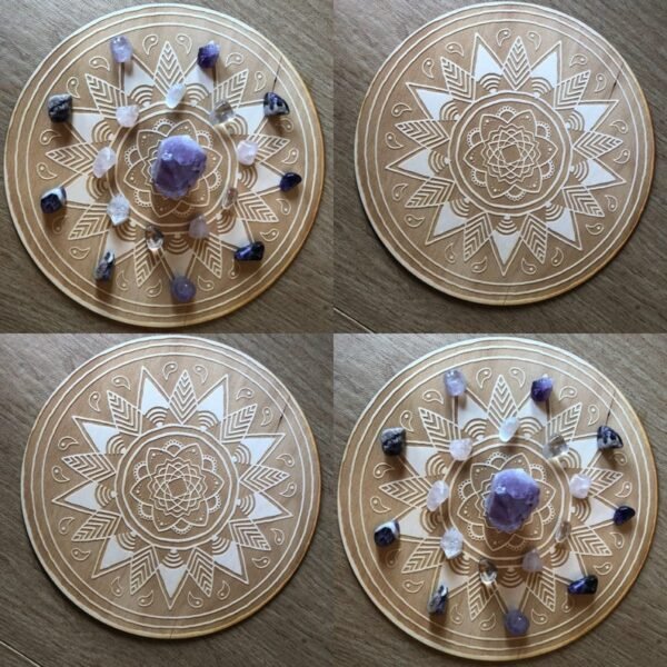 Crystal Grid~Mandala Crystal Grid #9 - Altar Decoration