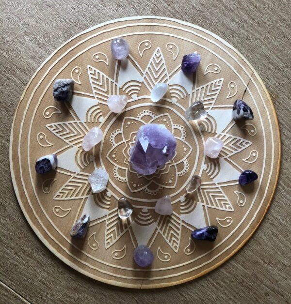 Crystal Grid~Mandala Crystal Grid #9 - Altar Decoration
