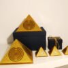 Orgone Pyramid Orgone Energy~Orgone orgonite® giant all-powerful golden pyramid, Orgone Generator, 5 MWO Lakhovsky, Golden Ratio Antenna, abundance, welfare, prosperity