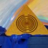 Orgone Pyramid Orgone Energy~Orgone orgonite® giant all-powerful golden pyramid, Orgone Generator, 5 MWO Lakhovsky, Golden Ratio Antenna, abundance, welfare, prosperity