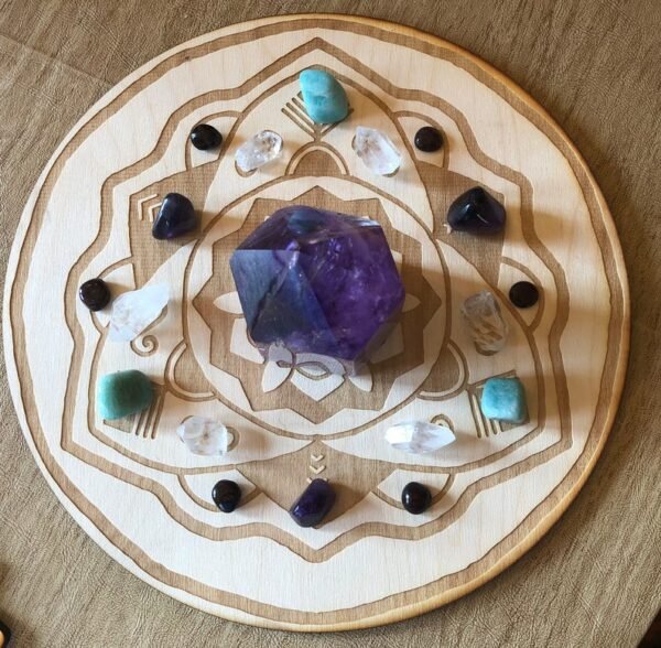 Crystal Grid~Mandala Crystal Grid #10 - Altar Decoration