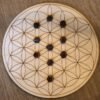 Crystal Grid~Flower of Life Tree of Life Crystal Grid - Altar Decoration