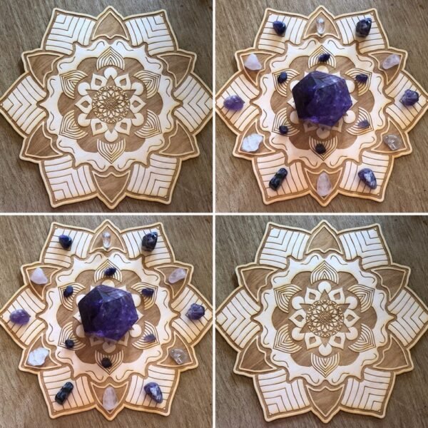 Crystal Grid~Mandala Crystal Grid #1 - Altar Decoration