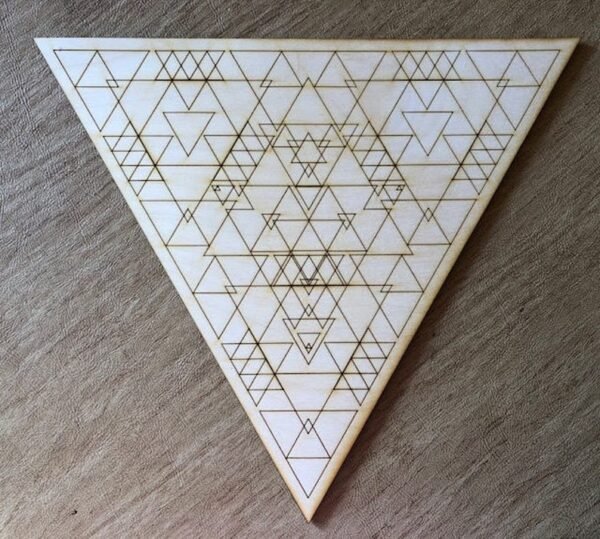 Crystal Grid~Triangle Crystal Grid - Altar Decoration