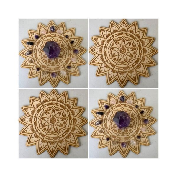 Crystal Grid~Mandala Crystal Grid #6 - Altar Decoration