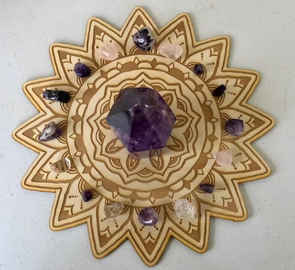 Crystal Grid~Mandala Crystal Grid #6 - Altar Decoration