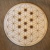 Crystal Grid~Flower of Life Tree of Life Crystal Grid - Altar Decoration