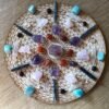 Crystal Grid~Torus Yantra Crystal Grid - Hypnotic Eye - Altar Decoration