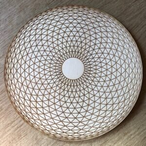 Crystal Grid~Torus Yantra Crystal Grid - Hypnotic Eye - Altar Decoration