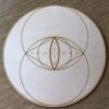 Crystal Grid~Vesica Piscis Crystal Grid - Altar Decoration