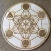 Crystal Grid~Metatron's Cube Crystal Grid - Platonic Solids - Altar Decoration